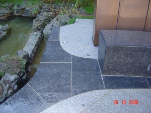 Granite and Limestone paving